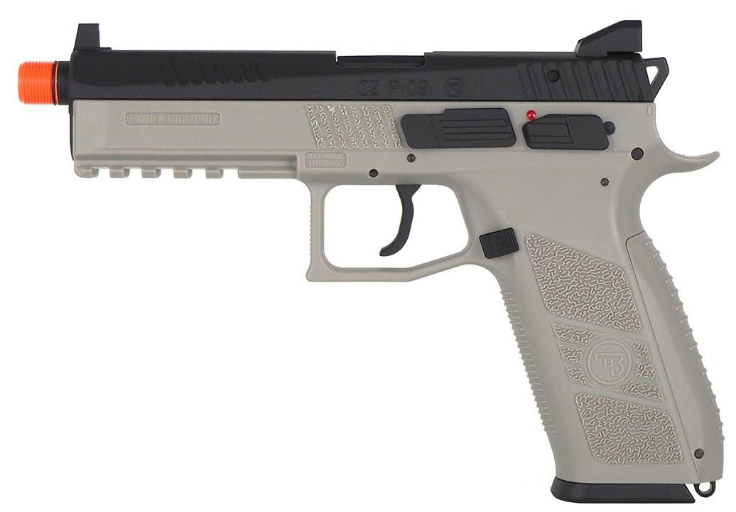 ASG CZ P-09 Co2 Blowback Airsoft Pistol, Urban Grey