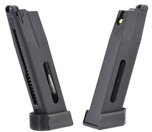 ASG CZ Shadow 2 CO2 Gas Blowback Airsoft Pistol, Black / Blue