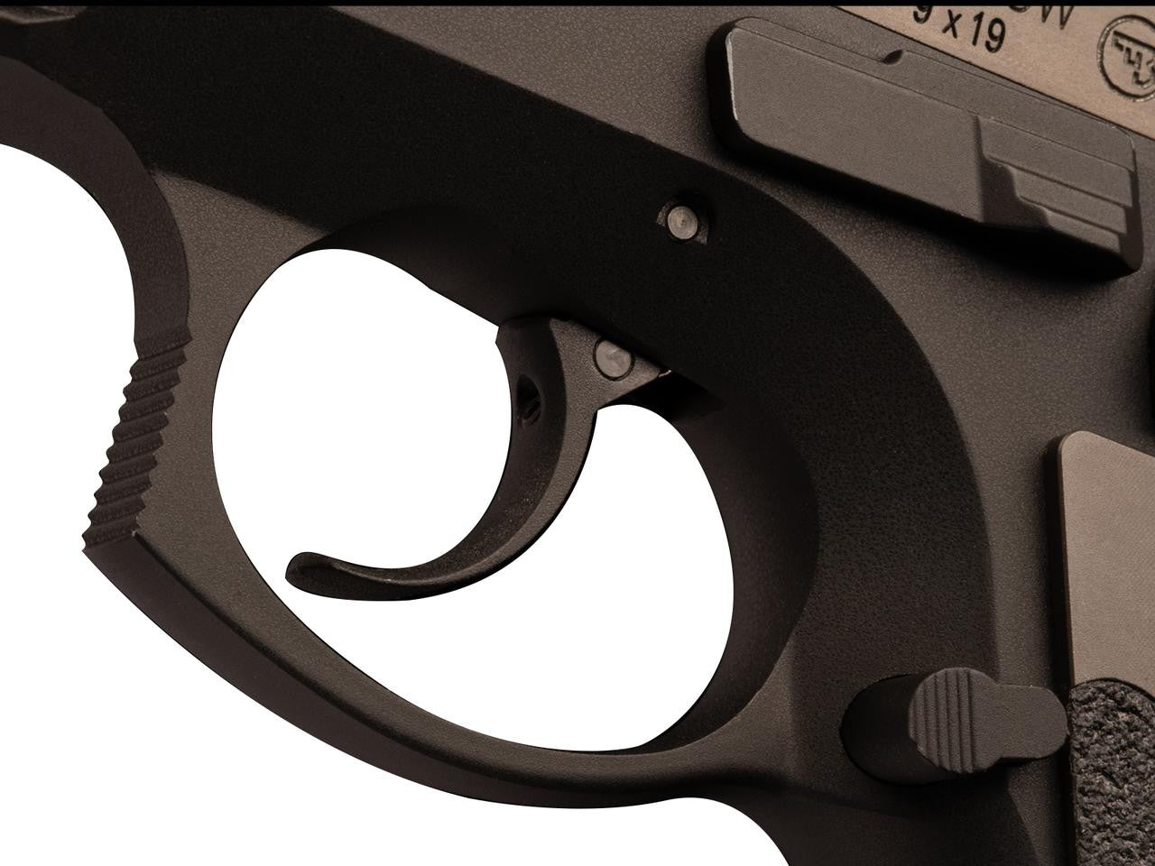 ASG CZ SP-01 Shadow Special Edition Full Metal CO2 Blowback Airsoft Pistol, Bronze