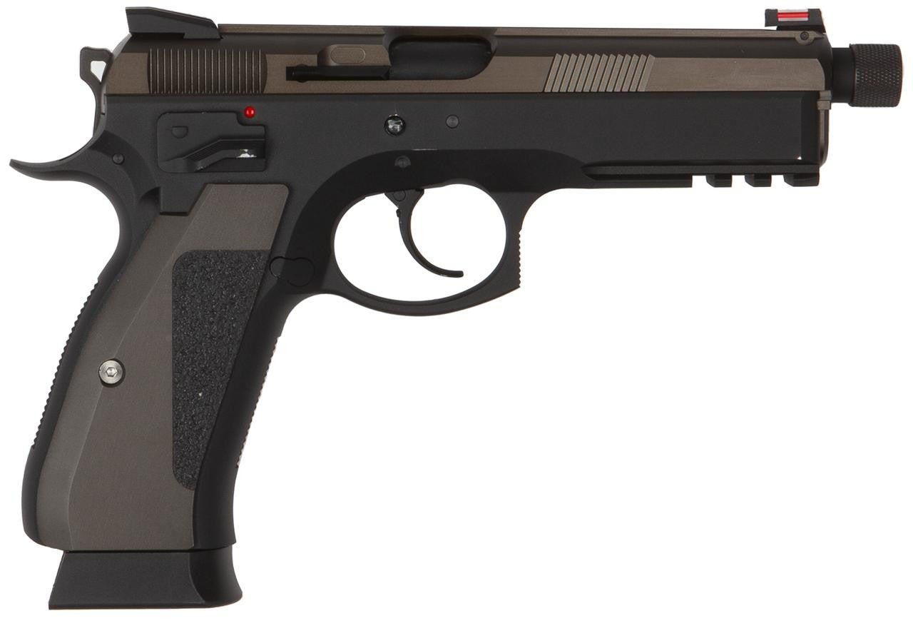 ASG CZ SP-01 Shadow Special Edition Full Metal CO2 Blowback Airsoft Pistol, Bronze