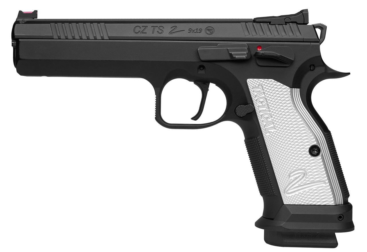ASG CZ TS2 CO2 Blowback Airsoft Pistol, Black