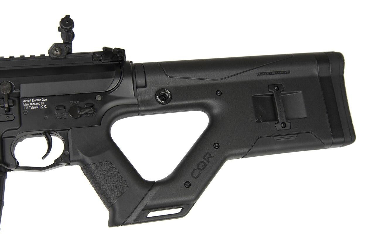 ASG HERA ARMS CQR SSS Airsoft Rifle w/ Programmable MOSFET, Black