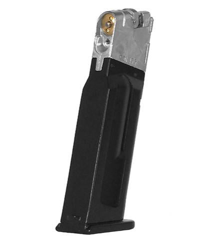 ASG ISSC M22 CO2 .177 Cal 18rds Blowback Airgun Pistol Magazine, Black