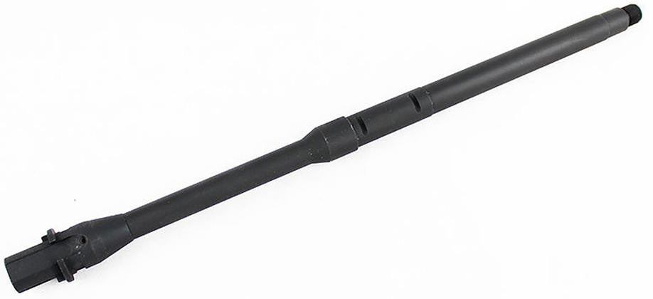 Atlas Custom Works 16 Inch M4 Carbine Outer Barrel for Airsoft M4/M16 Rifles, Black