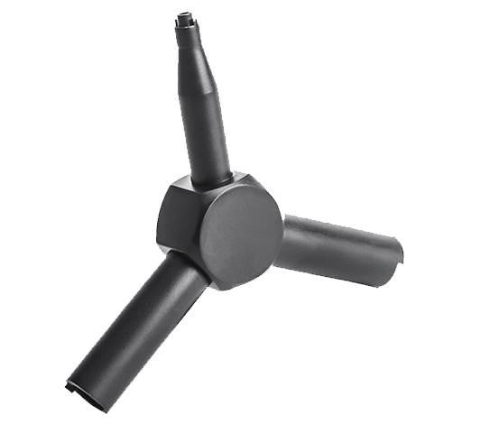 Atlas Custom Works 3 in 1 Gas Blowback Valve Key, Black