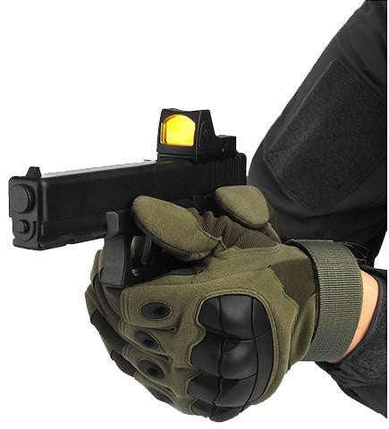 Atlas Custom Works Adjustable LED Mini Red Dot, Black