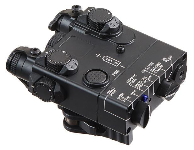 Atlas Custom Works Aluminum DBAL-A2 Aiming Device Red & IR Laser, Black