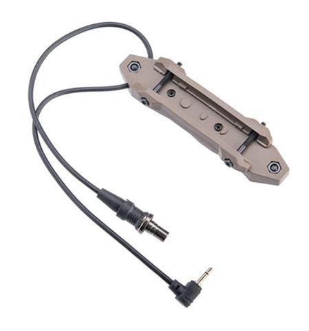 Atlas Custom Works Dual Function Remote Pressure Switch with Dual Scout and 2.5mm Output, Dark Earth