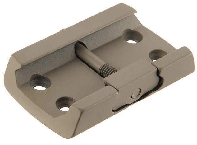 Atlas Custom Works Low Mount For Solar Power Red Dot, Tan