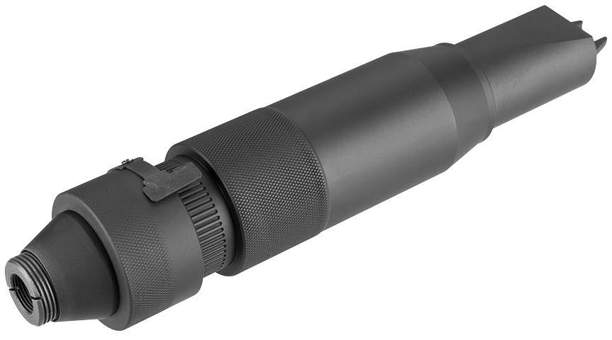 Atlas Custom Works PBS-4 Mock CCW Suppressor For Airsoft AK, Black
