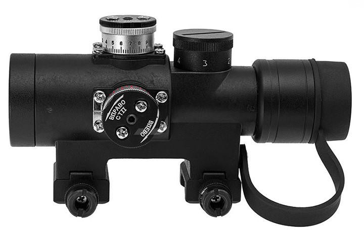 Atlas Custom Works PK-A Red Dot Weaver Version, Black