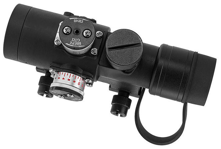 Atlas Custom Works PK-A Red Dot Weaver Version, Black