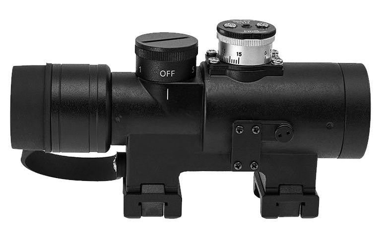 Atlas Custom Works PK-A Red Dot Weaver Version, Black