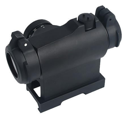 Atlas Custom Works Red T2 Red Dot with QD Mount, Black