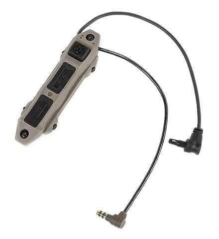 Atlas Custom Works Tactical Augmented Dual Function Tape Switch w/ Button Lock, Dark Earth