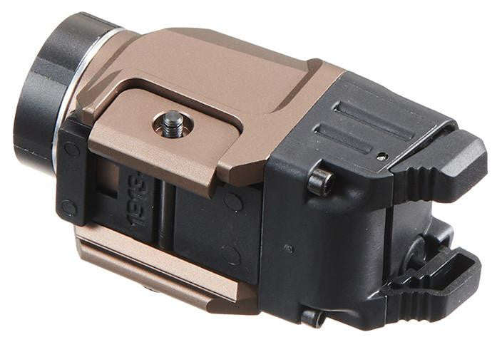 Atlas Custom Works Tactical Rail Mounted Flashlight, Dark Earth