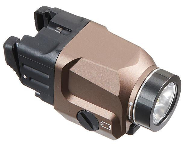 Atlas Custom Works Tactical Rail Mounted Flashlight, Dark Earth