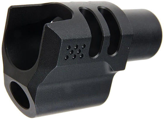 Atlas Custom Works Type 6 Compensator for Tokyo Marui 1911 Airsoft Pistols, Black