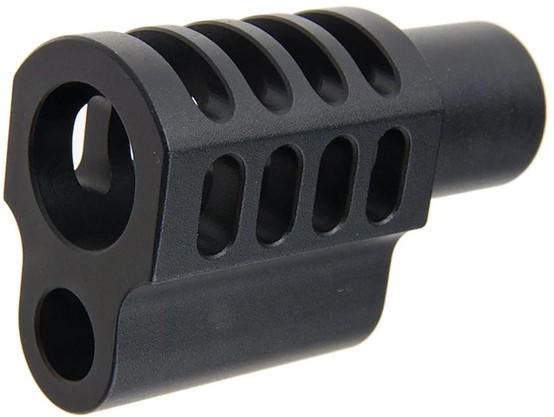 Atlas Custom Works Type 9 Compensator for Tokyo Marui 1911 Airsoft Pistols, Black