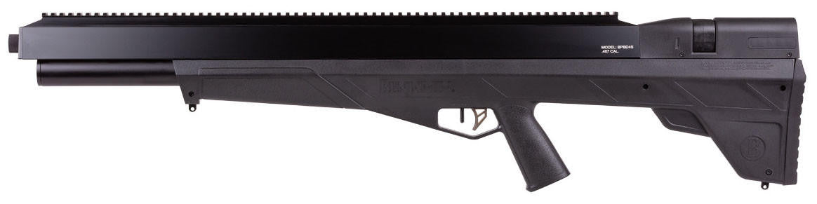Benjamin Bulldog .357 Shrouded PCP Bullpup Air Rifle, Black