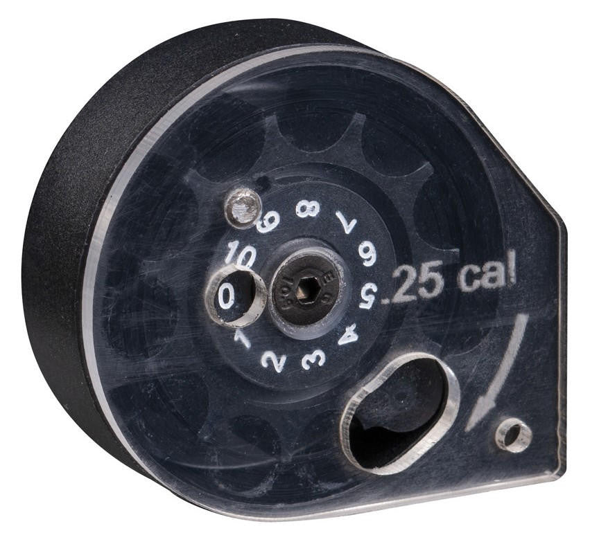 Benjamin Craftsman Series .25 Cal 10rds PCP Air Rifle Magazine, Black