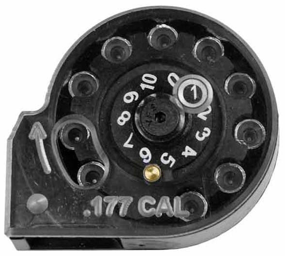 Benjamin Marauder & MAR177 .177 Cal 10rds Air Rifle Magazine, Black