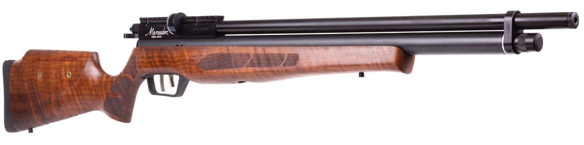 Benjamin Marauder Semi-Auto (SAM) .22 PCP Air Rifle, Wood Stock