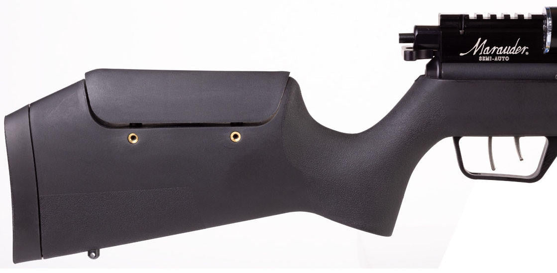 Benjamin Marauder Synthetic Semi-Auto (SAM) .22 PCP Air Rifle, Black