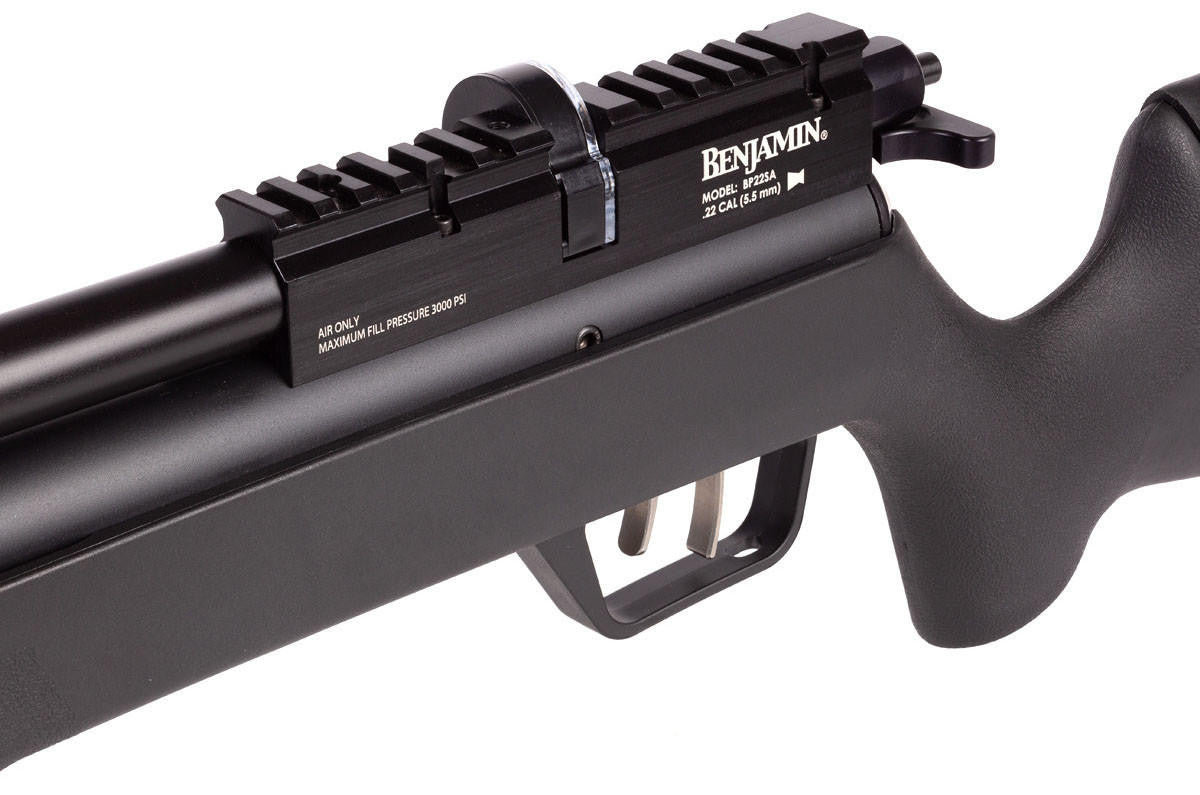 Benjamin Marauder Synthetic Semi-Auto (SAM) .22 PCP Air Rifle, Black