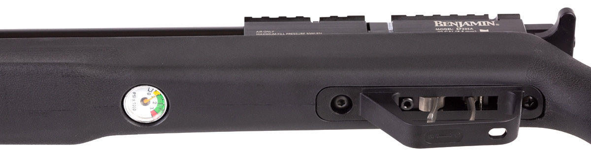 Benjamin Marauder Synthetic Semi-Auto (SAM) .22 PCP Air Rifle, Black