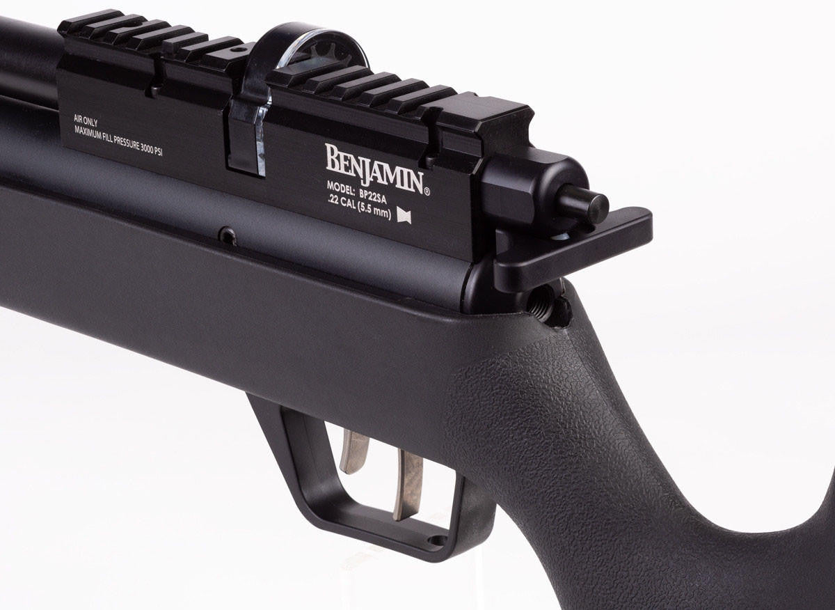 Benjamin Marauder Synthetic Semi-Auto (SAM) .22 PCP Air Rifle, Black