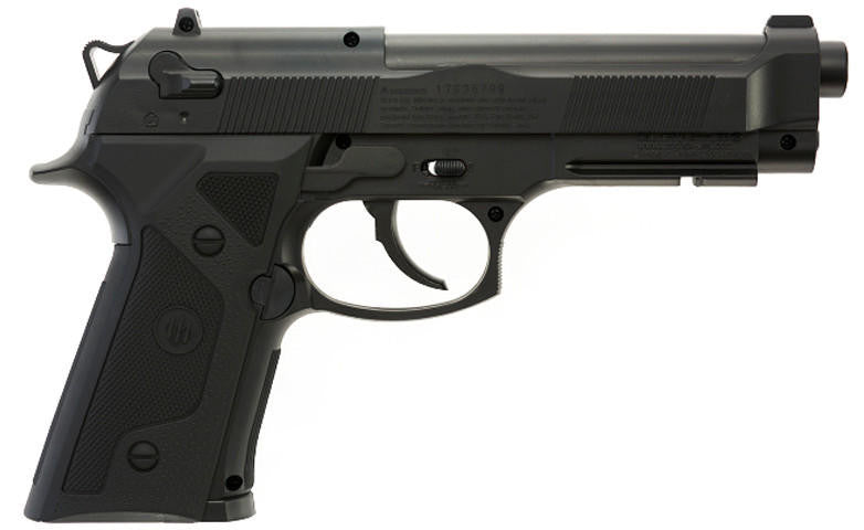 Beretta Elite II .177 Cal CO2 NBB Air Pistol, Black