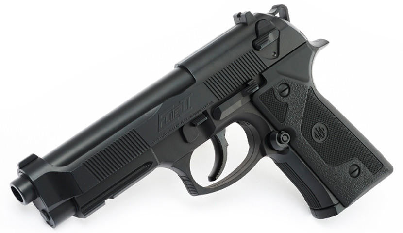 Beretta Elite II .177 Cal CO2 NBB Air Pistol, Black