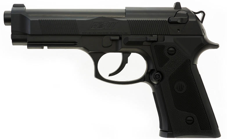 Beretta Elite II .177 Cal CO2 NBB Air Pistol, Black