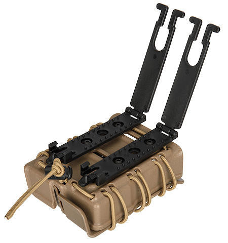 Lancer Tactical High Speed Interchangeable Magazine Molle Pouch, Dark Earth