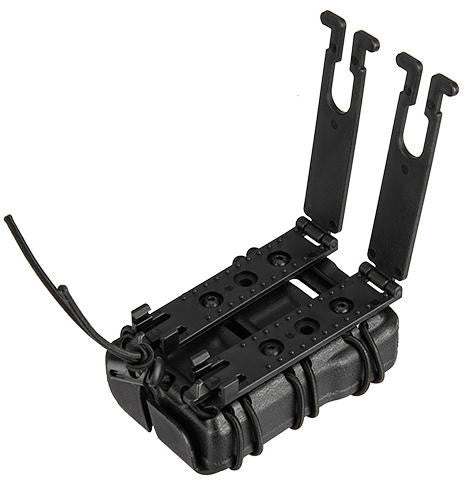 Lancer Tactical High Speed Interchangeable Tactical Molle Pouch, Black