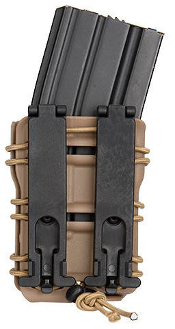 Lancer Tactical High Speed Interchangeable Tactical Molle Pouch, Tan