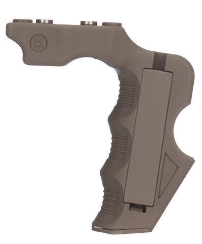 Lancer Tactical Impact Keymod Foregrip, Dark Earth