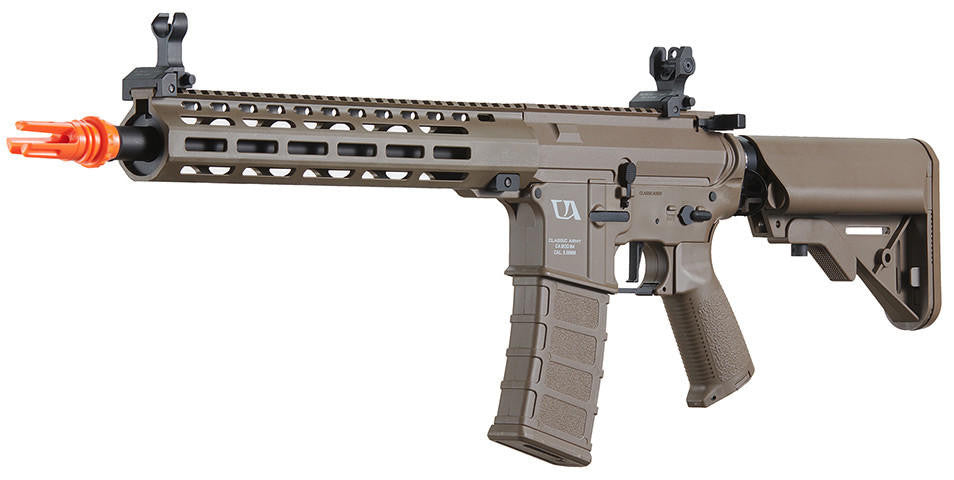 Classic Army 12" M-LOK ENF Series M4 Series Airsoft AEG Rifle, Dark Earth