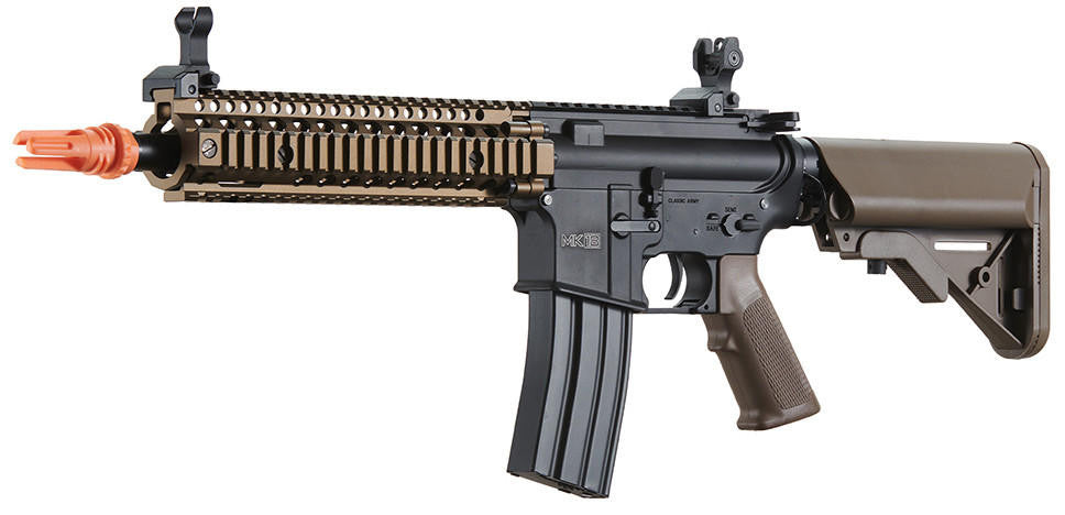 Classic Army CA18 MK18 M4 AEG Airsoft Rifle, Two-Tone