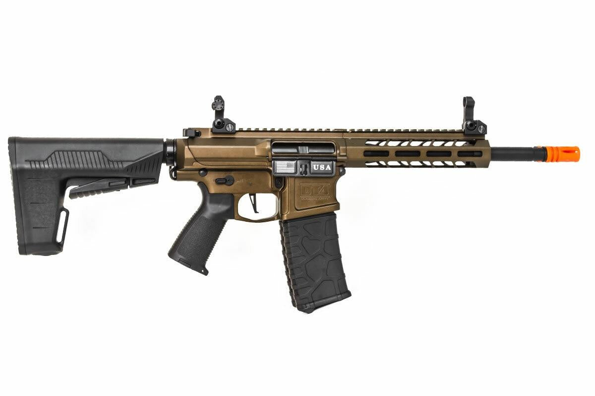 Classic Army DT4 Double-Barrel M4 Airsoft Rifle, Bronze FDE