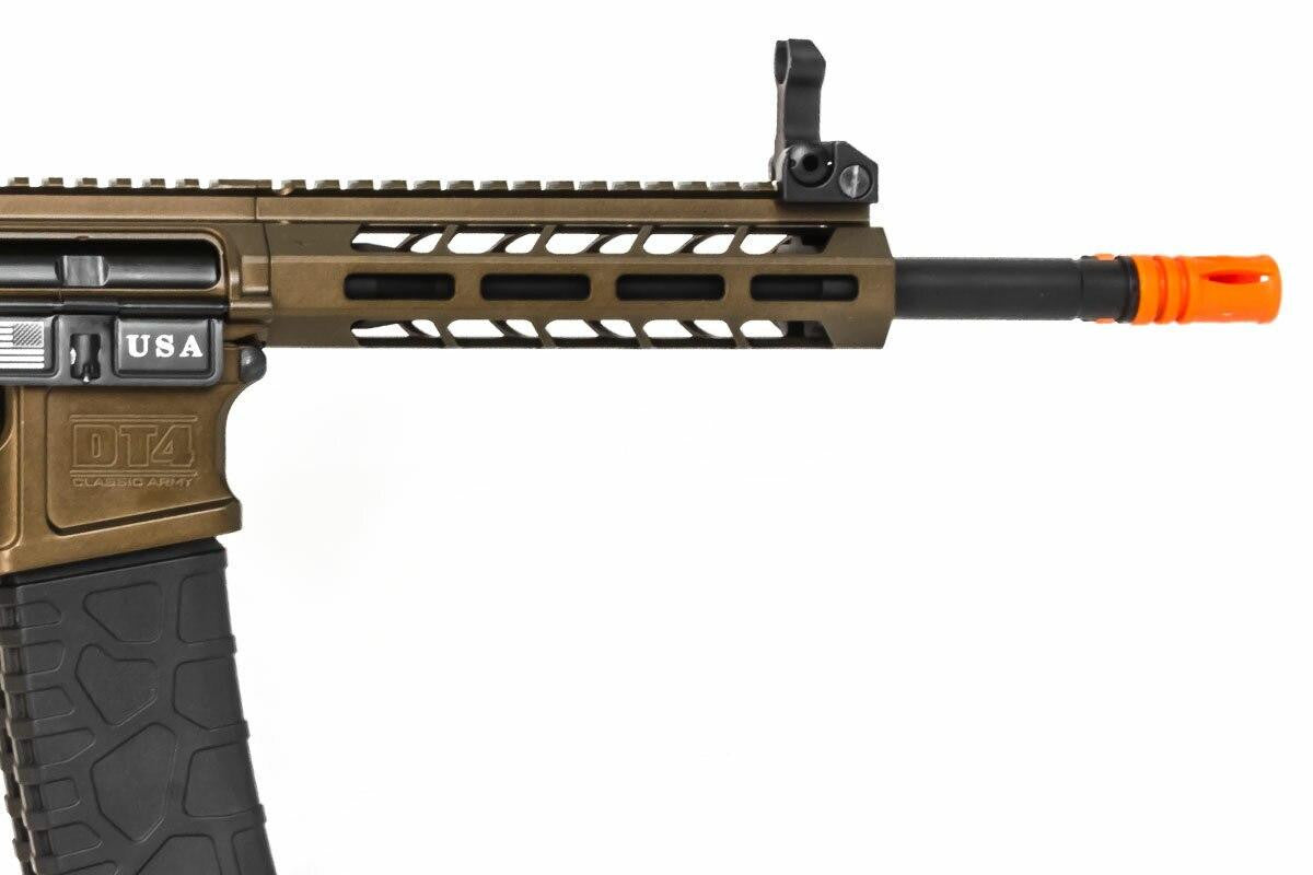 Classic Army DT4 Double-Barrel M4 Airsoft Rifle, Bronze FDE
