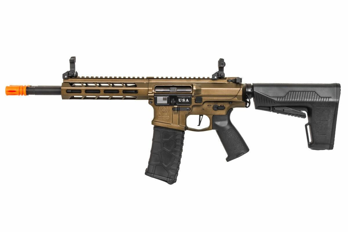 Classic Army DT4 Double-Barrel M4 Airsoft Rifle, Bronze FDE