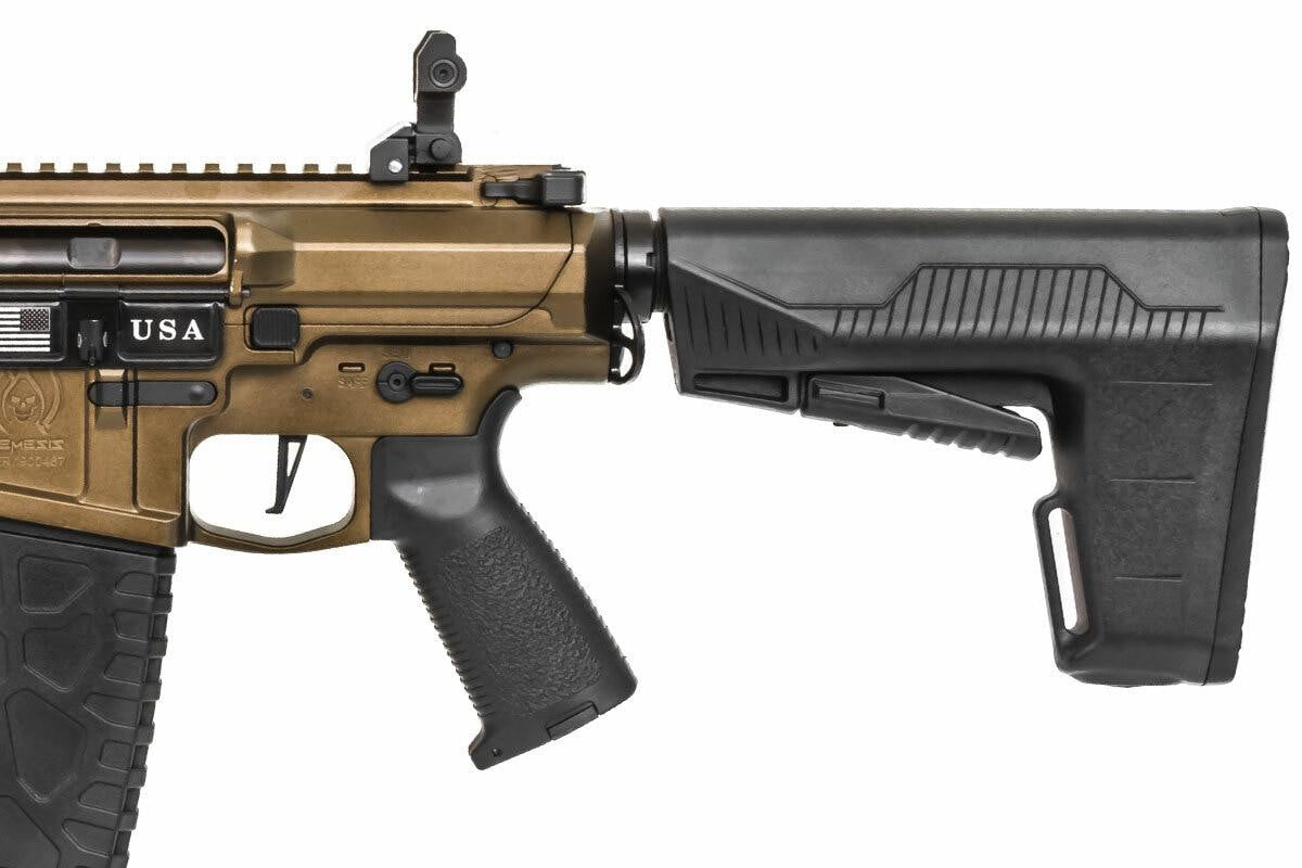 Classic Army DT4 Double-Barrel M4 Airsoft Rifle, Bronze FDE