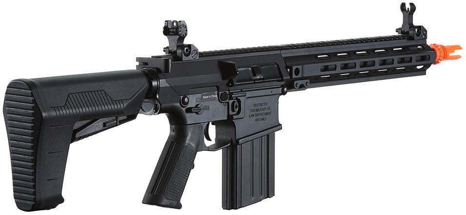 Classic Army ECS LS AR10 AEG Designated Marksman Airsoft Rifle, Black