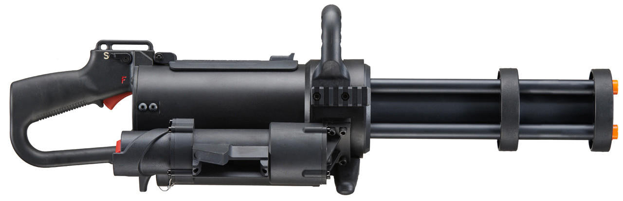 Classic Army M133 Mini Vulcan Airsoft AEG Minigun, Black