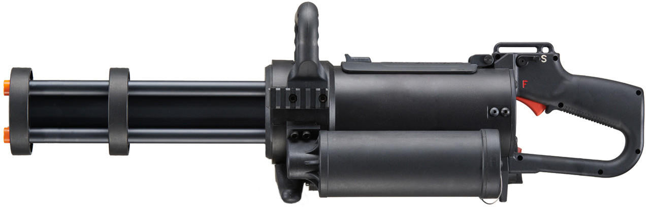 Classic Army M133 Mini Vulcan Airsoft AEG Minigun, Black