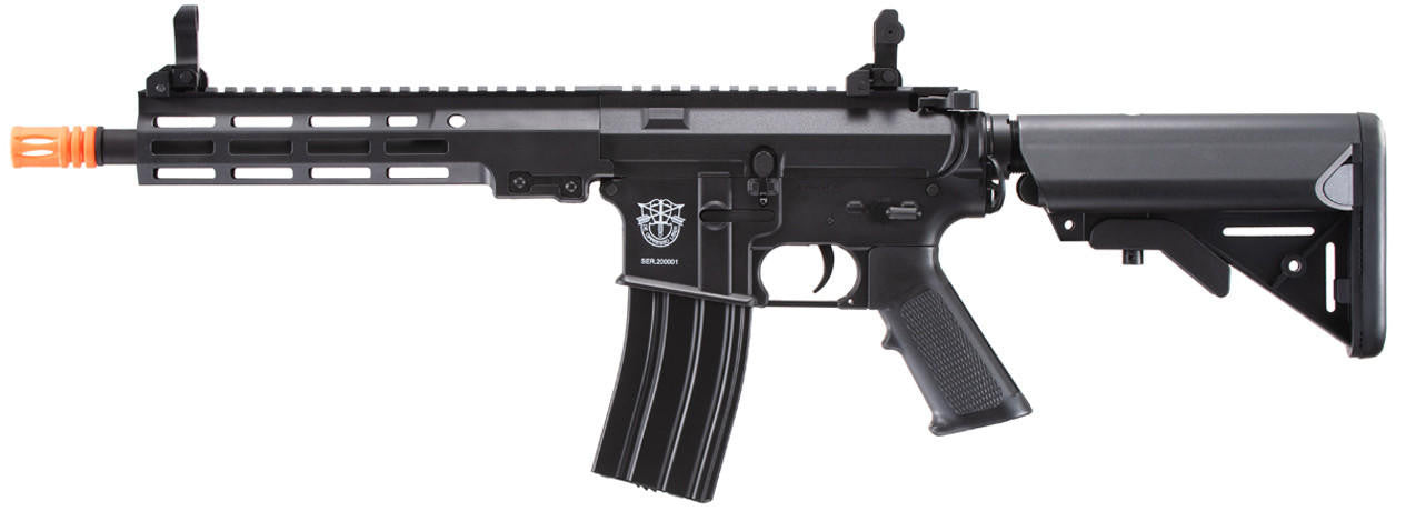Classic Army M4 MK16 Skirmish ECS AEG Airsoft Rifle, Black