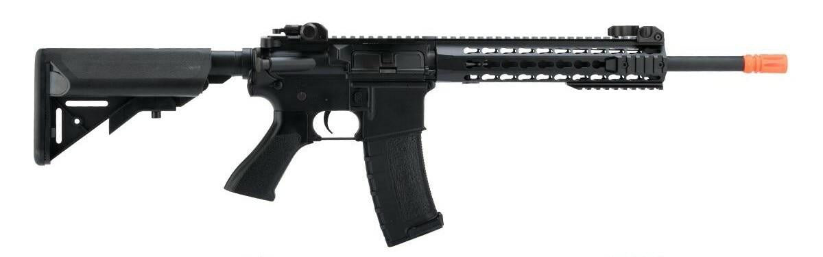 Colt Licensed M4A1 Sportline Carbine Airsoft Rifle w/ Keymod Handguard, Black