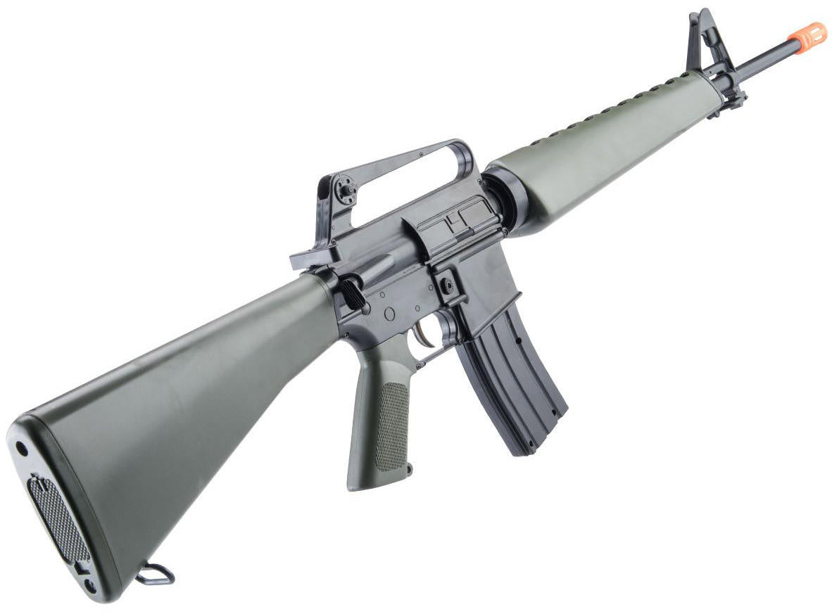 Colt M16A1 Spring Airsoft Rifle, Ranger Green